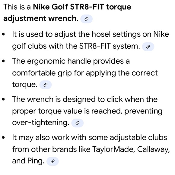 Nike Golf Wrench Tool - Picture 2 of 2